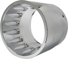 Load image into Gallery viewer, Bassani 4" End Cap - Black - Bevel BE40T - Side View