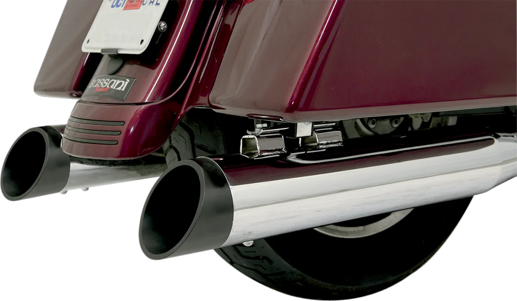 Bassani 4" End Cap - Black - Slash BE40SB - Main Product View