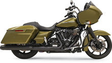 Load image into Gallery viewer, Bassani 4" Quick Change Series Slip-On Mufflers - Black 1F742B - Main Product View