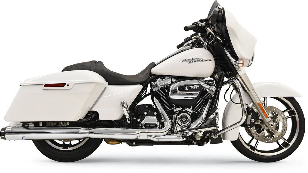 Bassani 4" Quick Change Series Slip-On Mufflers - Chrome 1F742 - Main Product View