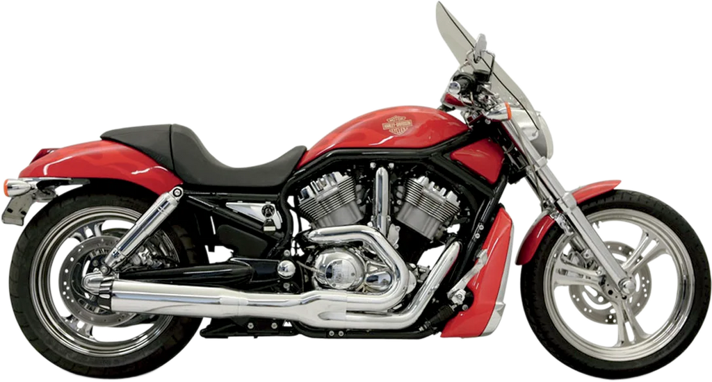 Bassani B1 2:1 Exhaust - Chrome 1V18R - Main Product View