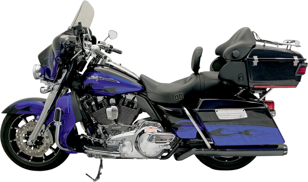 Bassani B1 Pseudo Muffler - Black - FL '09 - '20 1F59RB - Main Product View