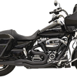 Load image into Gallery viewer, Bassani B4 2:1 Exhaust - Black - Megaphone 1F51RB - Main Product View