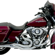 Load image into Gallery viewer, Bassani B4 2:1 Exhaust - Chrome - Megaphone FLH-747 - Main Product View