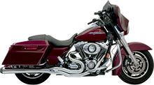 Load image into Gallery viewer, Bassani B4 2:1 Exhaust - Chrome - Megaphone FLH-747 - Main Product View