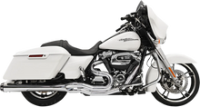Load image into Gallery viewer, Bassani B4 2:1 Exhaust - Chrome - Straight Can 1F58R - Side View