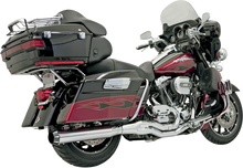Load image into Gallery viewer, Bassani B4 2:1 Exhaust - Chrome - Straight Can FLH-757 - Main Product View