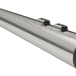 Load image into Gallery viewer, Bassani DNT Megaphone Muffler - Chrome/Black 1F572DNT5 - Side View