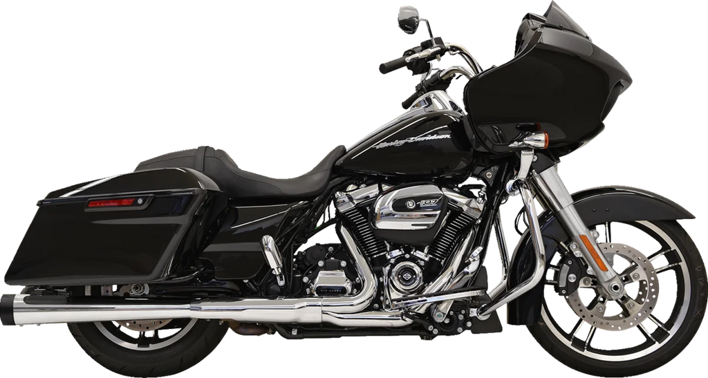 Bassani DNT Megaphone Muffler - Chrome/Chrome 1F572DNT6 - Main Product View