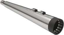 Load image into Gallery viewer, Bassani DNT Megaphone Muffler - Chrome/Chrome 1F572DNT6 - Side View