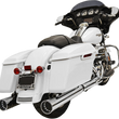 Load image into Gallery viewer, Bassani DNT Straight Can Mufflers for '95-'16 FL - Black 1F7DNT5B - Side View