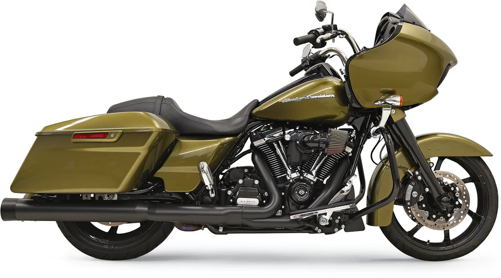 Bassani DNT Straight Can Mufflers for FL - Black 1F72DNT5B - Main Product View