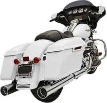 Load image into Gallery viewer, Bassani DNT Straight Can Mufflers for FL - Chrome 1F72DNT6