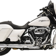 Load image into Gallery viewer, Bassani DNT Straight Can Mufflers for FL - Chrome/Black 1F72DNT5 - Main Product View