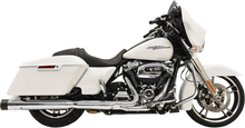 Load image into Gallery viewer, Bassani DNT Straight Can Mufflers for FL - Chrome/Black 1F72DNT5 - Main Product View