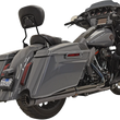Load image into Gallery viewer, Bassani DNT Straight Can Mufflers for M8 CVO - Chrome/Black 1F73DNT5 - Main Product View