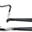 Load image into Gallery viewer, Bassani Down Under Exhaust - Black - Megaphone 1F66RB - Side View