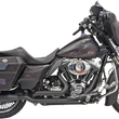 Load image into Gallery viewer, Bassani Down Under Exhaust - Black - Straight Can 1F76RB - Main Product View