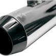 Load image into Gallery viewer, Bassani End Cap - Black - Short Megaphone ENDCAP-SMB - Side View