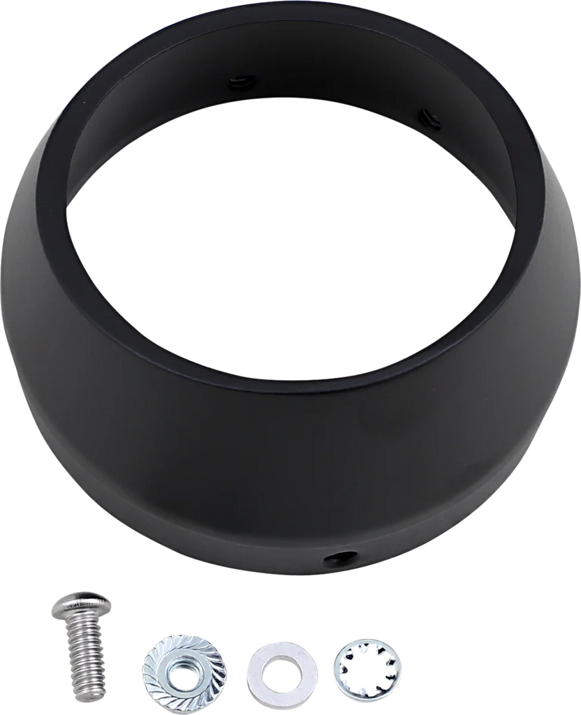Bassani End Cap - Black - Slash BESM1B - Main Product View