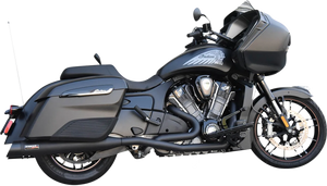 Bassani Exhaust Dual Challenger - Black 8H16SB