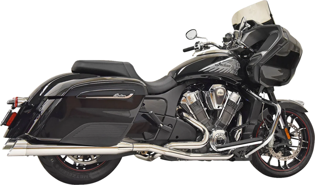 Bassani Exhaust Dual Challenger - Chrome 8H16S - Main Product View