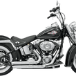 Load image into Gallery viewer, Bassani FireSweep Exhaust - Chrome - Softail 12113D - Main Product View
