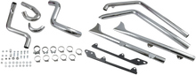 Load image into Gallery viewer, Bassani Fishtail Exhaust - 30" - Softail 1S26E-30 - Side View