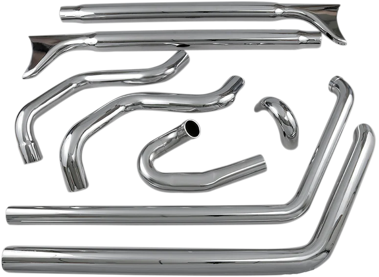 Bassani Fishtail Exhaust - 33" - Softail 1S46E-33 - Main Product View