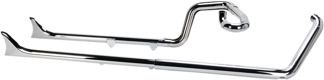 Bassani Fishtail Exhaust - 36" - Softail 1S26E-36 - Installation View