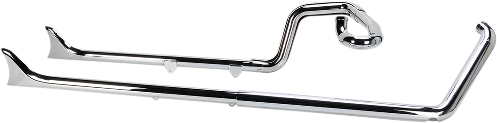 Bassani Fishtail Exhaust - 36" - Softail 1S26E-36 - Installation View