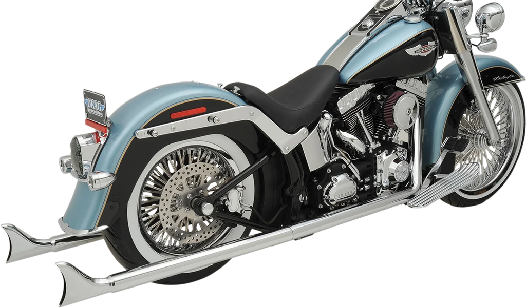 Bassani Fishtail Exhaust - 36" - Softail 1S46E-36 - Main Product View