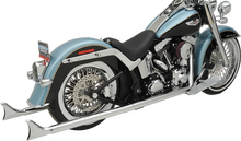 Load image into Gallery viewer, Bassani Fishtail Exhaust - 36" - Softail 1S46E-36 - Main Product View