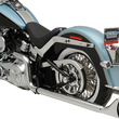 Load image into Gallery viewer, Bassani Fishtail Exhaust - 36" - Softail 1S46E-36 - Side View