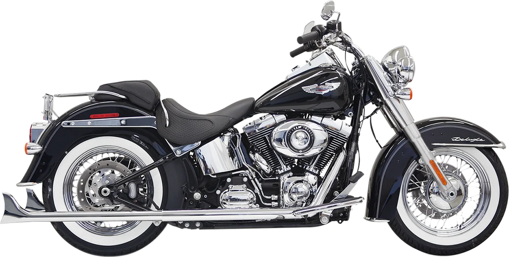 Bassani Fishtail Exhaust - 36" - Softail 1S46E-36 - Detail View