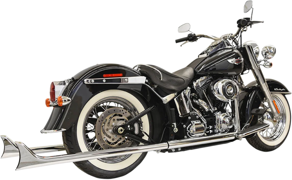 Bassani Fishtail Exhaust - 39" - Softail 1S26E-39 - Main Product View