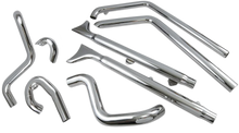 Load image into Gallery viewer, Bassani Fishtail Exhaust with Baffle - 33" - Softail 1S66E-33 - Main Product View