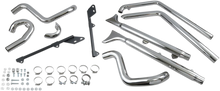 Load image into Gallery viewer, Bassani Fishtail Exhaust with Baffle - 33" - Softail 1S66E-33 - Side View