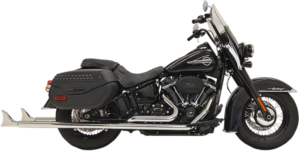 Bassani Fishtail Exhaust without Baffle - 39" 1S96E-39 - Main Product View