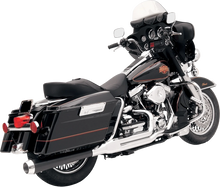 Load image into Gallery viewer, Bassani Heat Shield Set - Black HS-FLH-637CLB - Side View