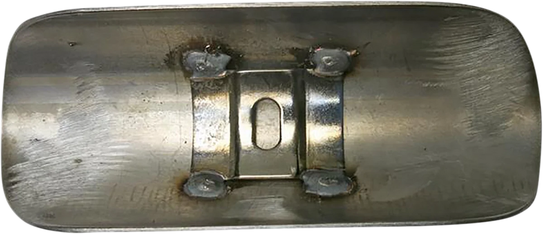 Bassani Heat Shield - Stainless Steel OP-1D1SS-PH1 - Side View