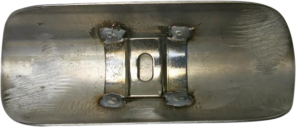 Bassani Heat Shield - Stainless Steel OP-1D1SS-PH1 - Side View