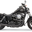 Load image into Gallery viewer, Bassani Mega Power Exhaust - Black - FXD/FXDWG with Mid/Forward Controls 1D32RB - Main Product View