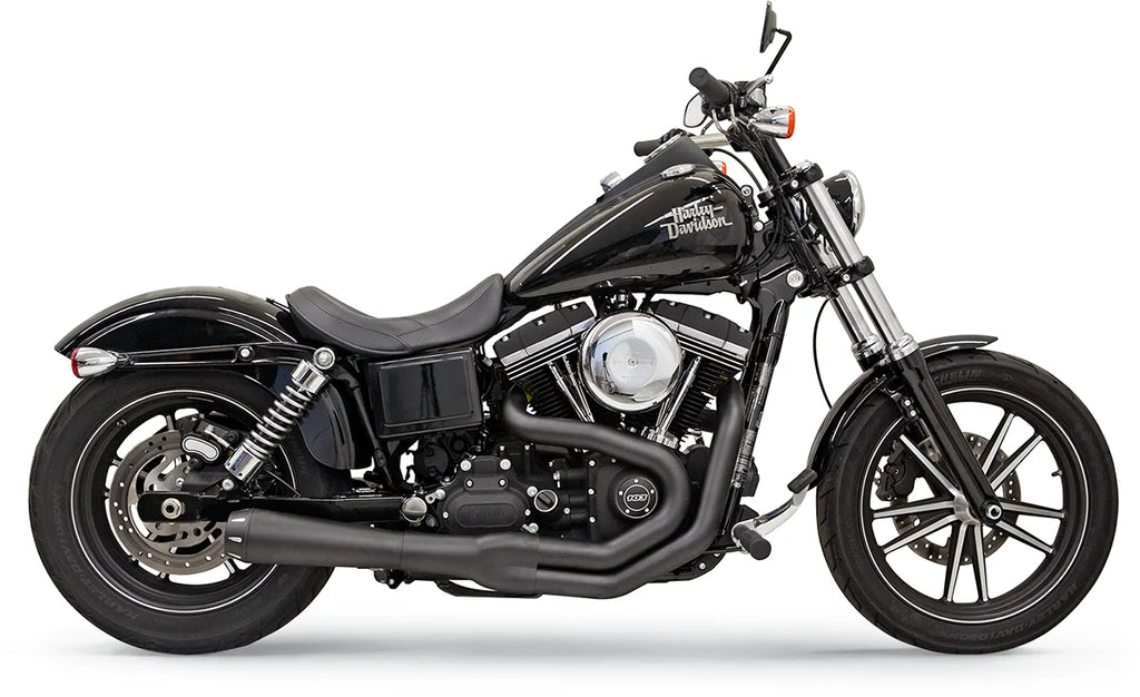 Bassani Mega Power Exhaust - Black - FXD/FXDWG with Mid/Forward Controls 1D32RB - Main Product View