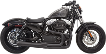 Load image into Gallery viewer, Bassani Mega Power Exhaust - Black - Short - '14-'21 XL with Mid/Forward Controls 1X32RB - Main Product View