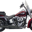 Load image into Gallery viewer, Bassani Mega Power Exhaust - Black - Short - FXS/FLS 1S12RB - Main Product View