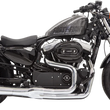 Load image into Gallery viewer, Bassani Mega Power Exhaust - Chrome - Short - '14-'21 XL with Mid/Forward Controls 1X32R - Main Product View