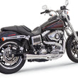 Load image into Gallery viewer, Bassani Mega Power Exhaust - Chrome - Short - FXS/FLS 1S12R - Side View