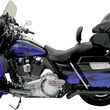 Load image into Gallery viewer, Bassani Mega Power Pseudo Muffler - Black - '09 - '20 FL 1F49RB - Main Product View