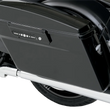 Load image into Gallery viewer, Bassani Megaphone Mufflers - Chr/Pol - Tapered - Performance Baffle FLH-517L - Side View